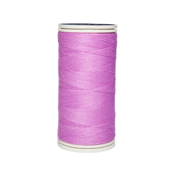 Caja 12 Pzas Hilo Violeta Coats T6980-0053 Poliéster Liso 3 Cabos Fibra Corta