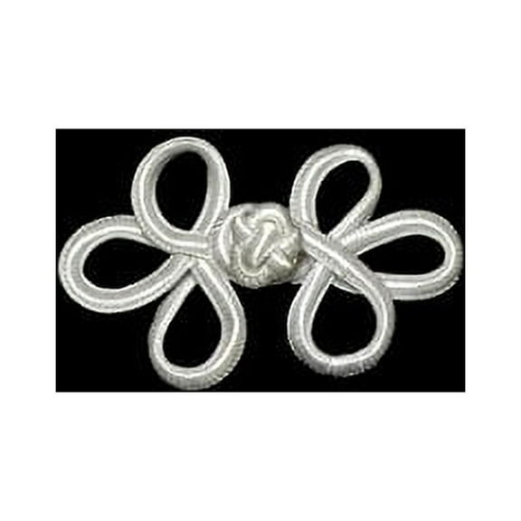 Altotux 6 Pairs Off White 3-loops Chinese Frog Closure Button Knot 2.75"