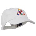 thumbnail image 5 of Balls Pool Rack Embroidered Low Profile Washed Cap - White OSFM, 5 of 5
