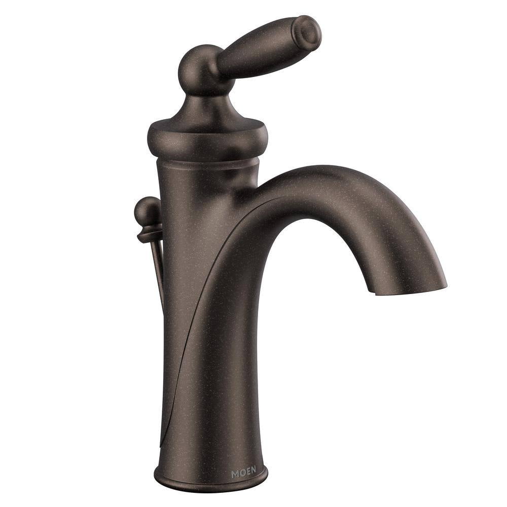 Moen 6600ORB Rubbed Bronze one-handle bathroom faucet