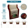 thumbnail image 7 of Table Runners 90 Inches Long Dress Scarves, Christmas Tree Farmhouse Coffee/Dining/Kitchen Table Runner for Living Room, Green Xmas Tree Red Black Plaid Rustic 13x90 Inch, 7 of 7