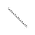 thumbnail image 5 of Sterling Silver Rhodium-plated 1.10mm Box Chain Necklace Size 30, 5 of 5