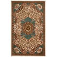 thumbnail image 2 of SAFAVIEH Classic Chandler Oriental Wool Area Rug, Ivory/Light Blue, 5' x 8', 2 of 11