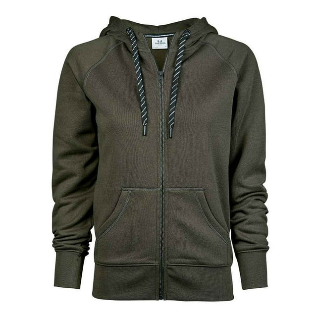 Tee Jays Sweat à Capuche à Fermeture à Glissière Mode pour Femmes
