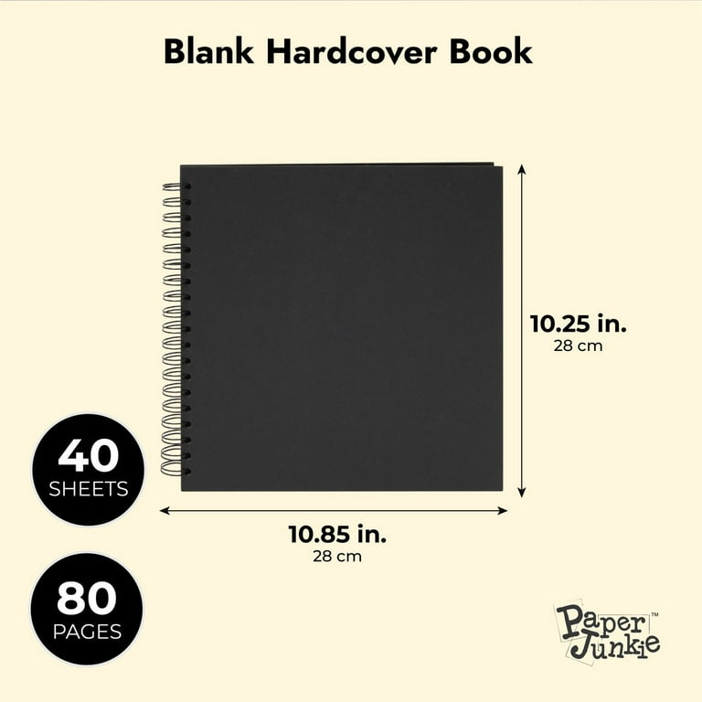 80 Black Pages Memory Books A4 Diy Craft Photo Albums Scrapbook