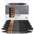 thumbnail image 2 of Winsor & Newton ProMarker Set, 6 unidades, juego de tonos de piel 2, 2 of 11