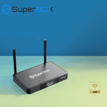 S6 Pro Newest Superbo-x 2025 Authorised Super Bo-x S6pro with Voice Remote, 4G 32G, 6K HDMI, , 2T2R Dual Band WiFi, Android 2025