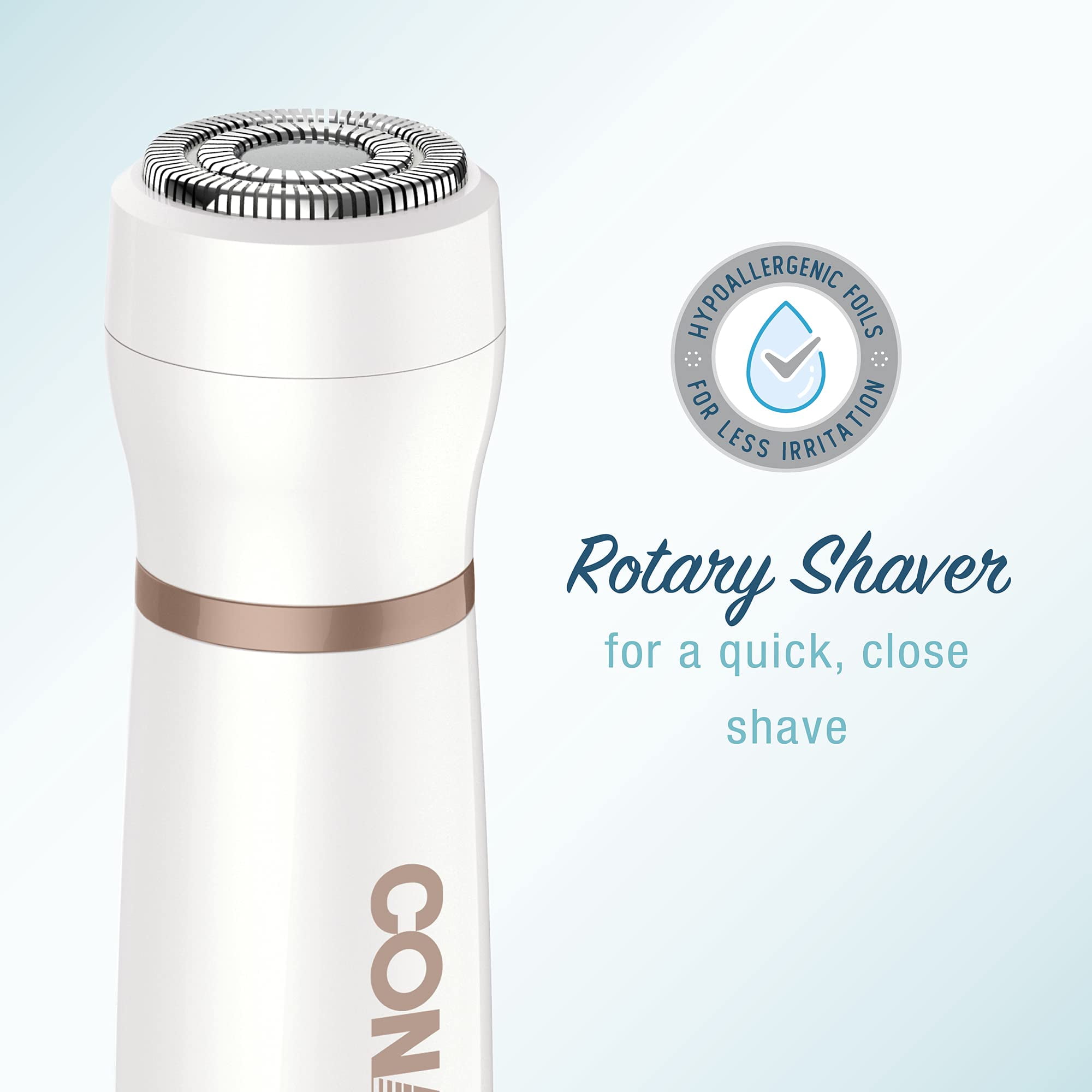 Conair Satiny Smooth All-in-One Facial Trim System Lt85 (Pack of 24)