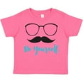 thumbnail image 3 of Inktastic Be Yourself, Glasses, Mustache, Moustache Boys or Girls Toddler T-Shirt, 3 of 5