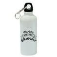 thumbnail image 1 of World's Greatest Granny White Aluminum Sports 20 oz Water Bottle, 1 of 1