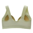 thumbnail image 3 of Wdgfv Daisy Bras for Women Comfort Front Closure Underwire Support Bra for Women with Wicking Green 42, 3 of 4
