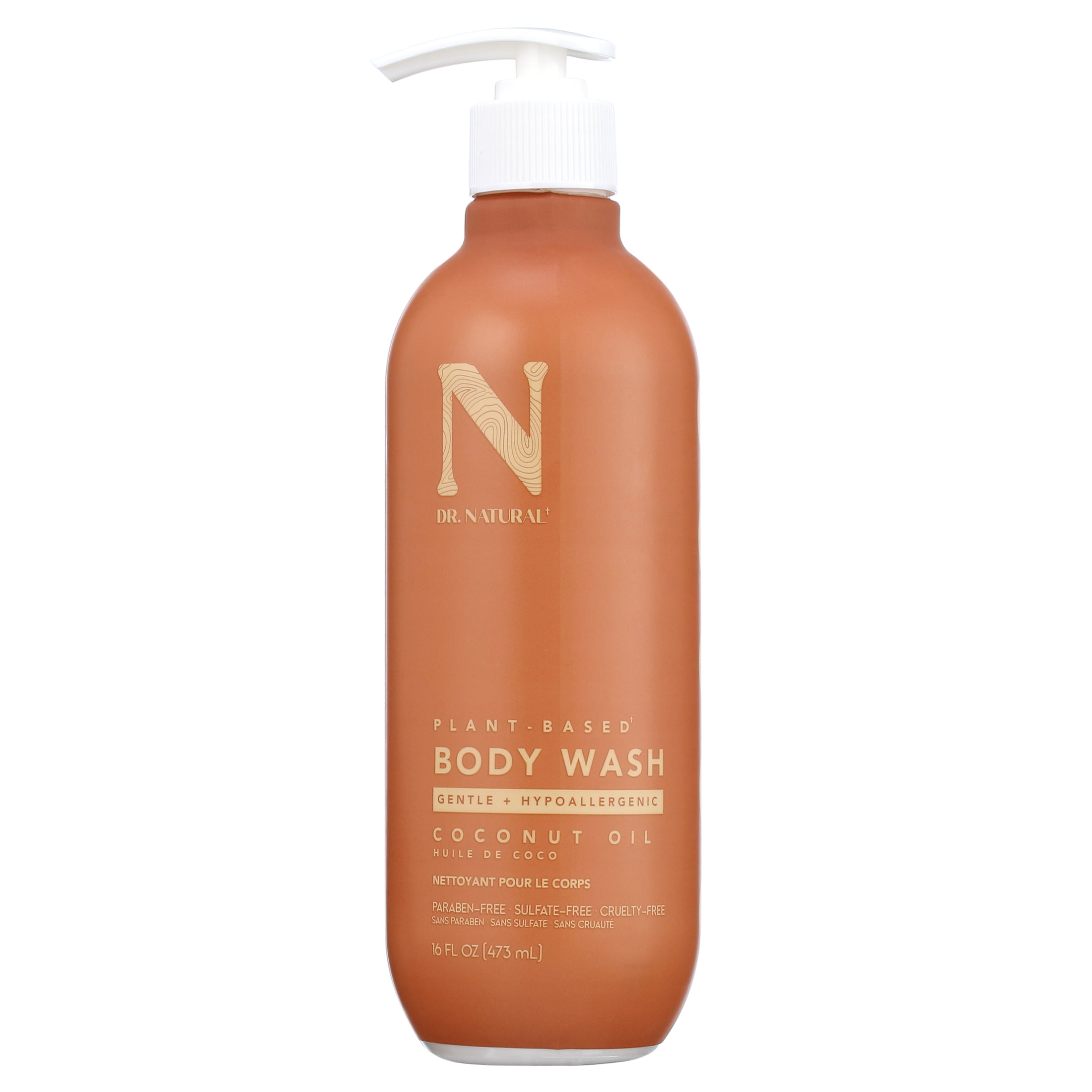 (2 pack) Dr. Natural Coconut Oil Body Wash