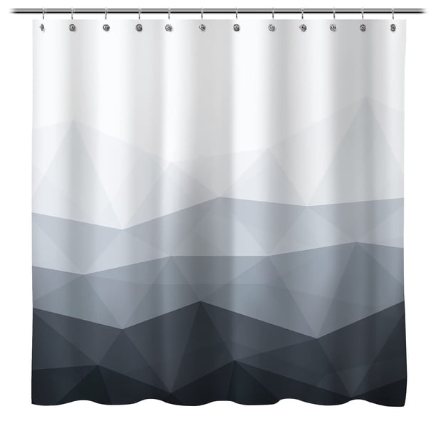 Cortina de ducha de diseño iluminada por el sol, cortina de ducha popular, cortinas de ducha de tela para decoración de baño, cortinas de baño contemporáneas