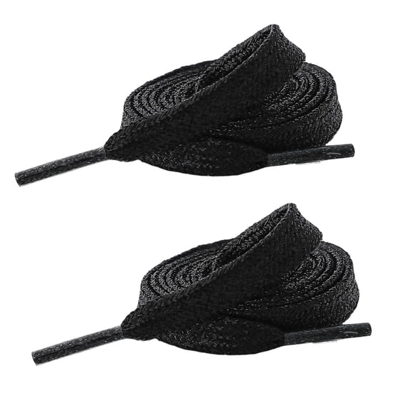 Misright Glittering Shoelace Anti Slip Flat Polyester Shoelaces Colorful Shoe Laces