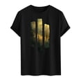 thumbnail image 4 of LMOIPLI Mens Adventure Graphic T Shirt Short Sleeve Outdoor Hiking Crew Neck Fashionable Nature Themed Casual Tee Black XL, 4 of 5