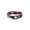 Brown, variant on Leather Bracelet Orange 8.5 Inches 13mm Push Button L466