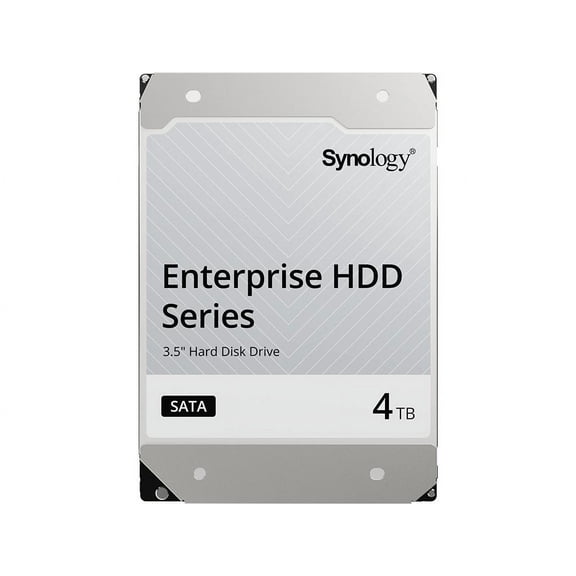 Synology 4TB HAT5300 SATA III 3.5" Internal Enterprise HDD, Silver, Silver