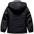 thumbnail image 2 of Chrisuno Girl's Fleece Winter Coat Insulated Hooded Mountain Outwear Black 4-5, 2 of 5