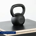 thumbnail image 3 of Titan Fitness 16 KG Cast Iron Kettlebell, Single Piece Casting, KG and LB Markings, Full Body Workout, 3 of 6