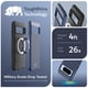thumbnail image 3 of Funda TUDIA MergeGrip para Google Pixel 8 Pro 2023, Doble Capa, Índigo, 3 of 8