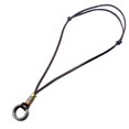 thumbnail image 4 of Leather Strap Eyeglasses Rope Neck Cord Circles Necklace Pendant Adjustable ., 4 of 6
