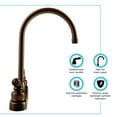 thumbnail image 5 of Dura Faucet J-Spout RV Kitchen Faucet - Oil Rubbed Bronze, 5 of 6