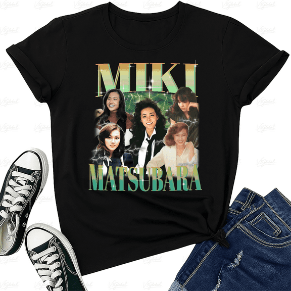 Miki Matsubara Stay With Me Japanese City Pop Vintage Style Unisex T-Shirt V50990, up to size 5XL