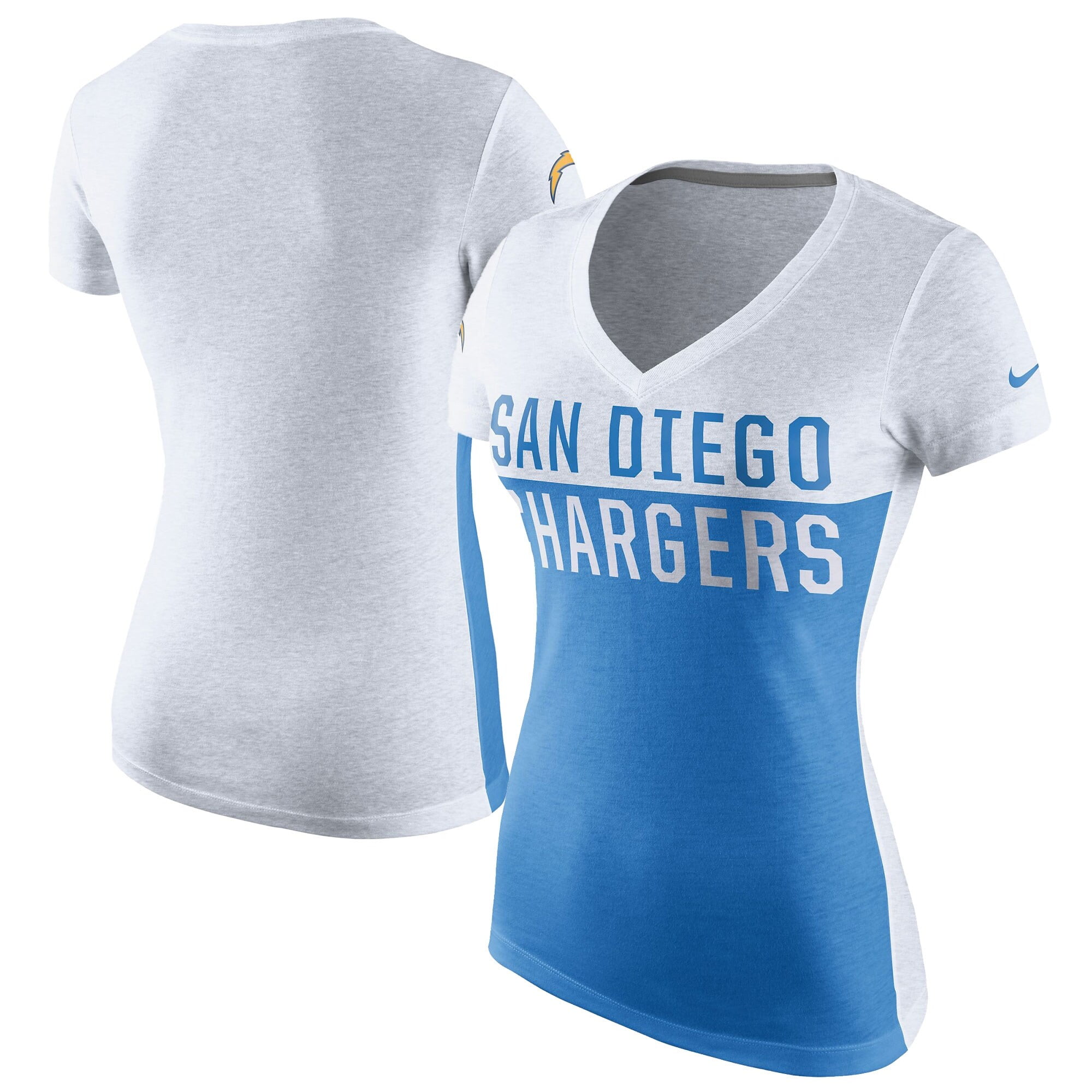 san diego chargers womens shirts
