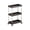 Black, variant on Taicans Drawer Organizer Box,8.6x5.5in Clear Plastic Storage Box for Home Pantry office,Expandable Compartment Stackable Makeup Art Supplies Organizer