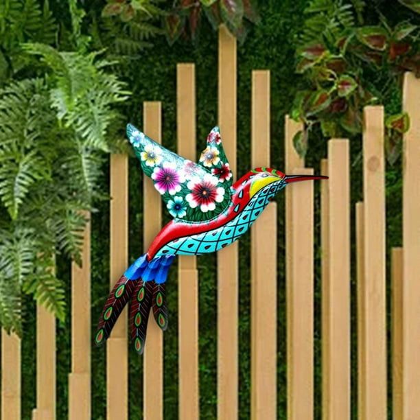 Colibri Mur Art déco, décoration de la Chambre Oiseau Sculpture