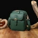 thumbnail image 4 of 2025 Actualización Vintage de Doble Capa de Gran Capacidad Mini Bolsa de Mensajero de Cuero Pequeño Monedero Crossbody Bolsa de Hombro para Mujeres Hombres, 4 of 4
