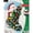 Santa's Candy Cane, variant on Bucilla 18" Santa's Candy Cane Felt Applique Christmas Stocking Embroidery Kit