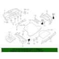 thumbnail image 2 of New Genuine Infiniti Hook-Trunk Net 84937CA002 OEM, 2 of 10