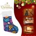 thumbnail image 4 of RMDQTR Christmas Stockings for Xmas Gifts - Large Size Festive Holiday Decor for Family Ocean Life, 4 of 8