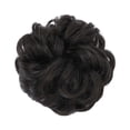 thumbnail image 1 of 1PCS Chignon Désordonné Extension de Chouchous Cheveux Bouclés Ondulés Synthétiques pour Femmes Chignon Postiche, 1 of 6
