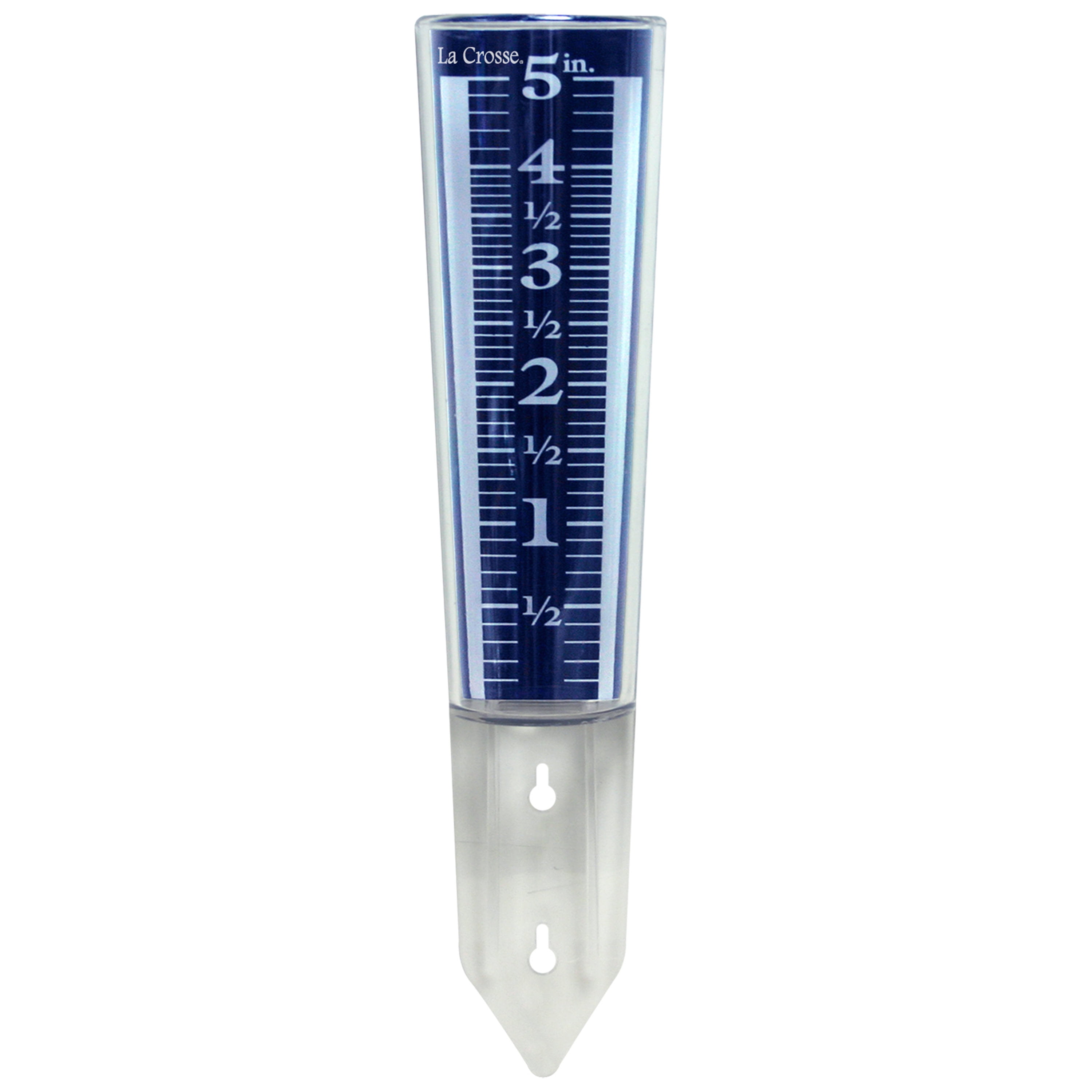 La Crosse 704-1531 Large Easy Read Magnifying Acrylic Rain Gauge ...