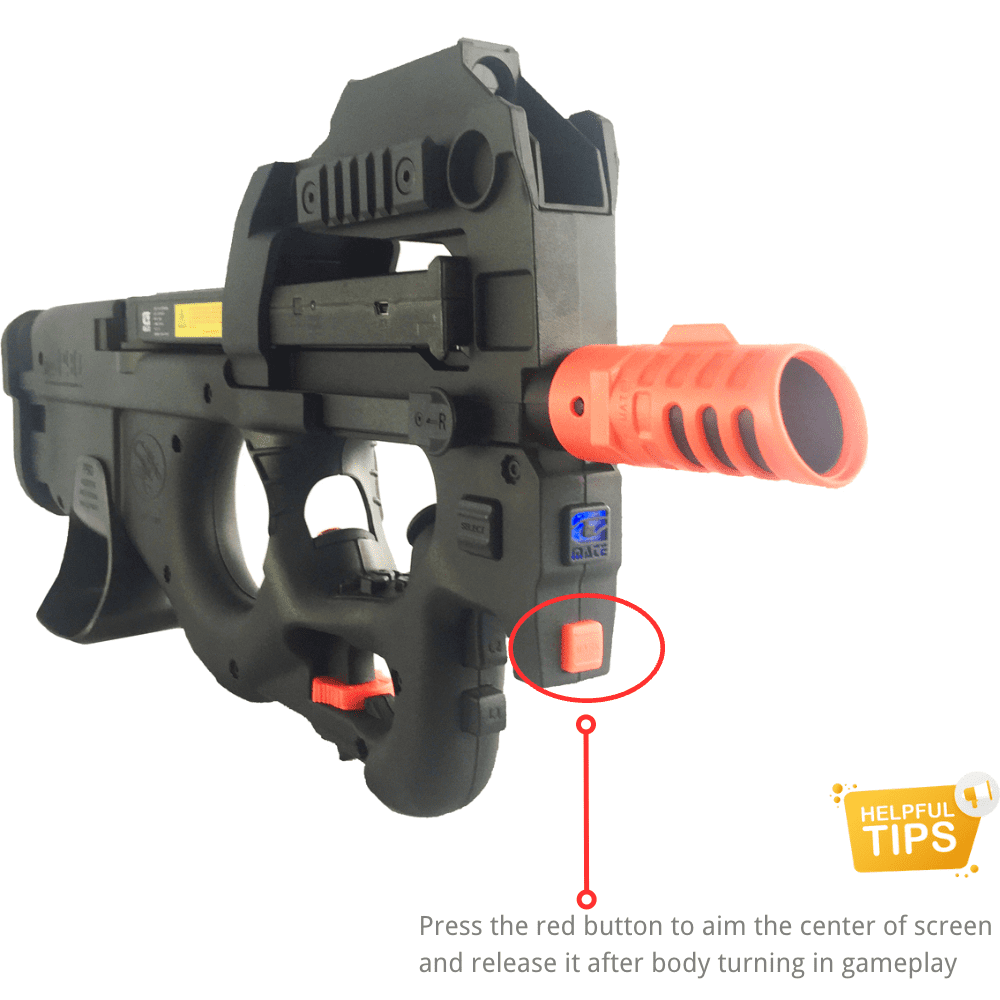 MAG P90 Gun Controller for PS4, Xbox One, Xbox 360, PC Win10