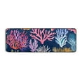 thumbnail image 2 of Tropical Coral and Fish Hallway Runner Rug 2' X 6' Area Rug Non-Slip Entryway Carpet Soft Washable Door Mat Kitchen Bedroom Living Room, 2 of 7