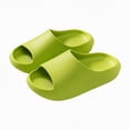 thumbnail image 3 of NIEWTR Kids Summer Slides for Girls Boys - Toddler Cute Slippers Quick Drying Shower Shoes Non-Slip Pool Sandals Shower Open Toe Beach Flip Flops(A-Green,2), 3 of 6