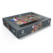 MyPuzzle - R/place Reddit Pixel War 04.2022 - Extreme Size, Part 5/6 For Collage - Premium 1000 Piece Jigsaw Puzzle for Adults