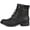 BLACK, variant on Dream Pairs Women's Winter Casual Riding Boots Lace Up Ankle Bootie PEAKK BLACK Size 8