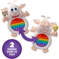 thumbnail image 3 of Booba Pop Sensory Plush Doll Stuffed Kids Fidget Soft Toy, 3 of 3