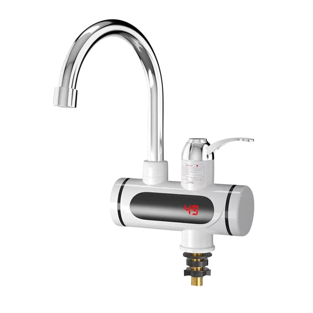 Up to 65% off Kitchen Gadgets Water Heater Kitchen Faucet EU Plug Electric Water Heater Digital Display Heater Kitchen Organizers and Storage