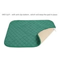thumbnail image 3 of Natural Bamboo Fiber Premium Waterproof Pet Pad And Bed Mat For Dog Reusable Washable Dog PetLeak Proof Pee Pads For Dog Green M, 3 of 14