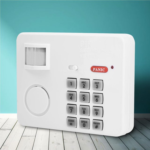 Sensor De Movimiento Pir Inalámbrico Alarma Contraseña Teclado De Seguridad Para El Hogar Detectores Infrarrojos Remotos Moyic EL009998-00