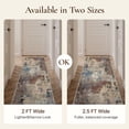 thumbnail image 6 of DEORAB 2x3 Area Rugs for Living Room, Low Pile Lightweight Easy Clean Soft Machine Washable Rugs, Non Slip Doormat, Rug for Bedroom, Front Door and Bathroom, 6 of 11