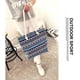 thumbnail image 3 of Bolsa de playa grande para mujer, impermeable, resistente a la arena, bolsa de playa, bolsa de viaje grande para gimnasio, playa, Aloha, bolsa para piscina, 3 of 5