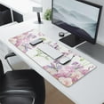 thumbnail image 2 of Adorable Flower Gaming Mouse Pad - Large Keyboard Mat, Aesthetic Desk Decor - XXL Desk Protector Mat for Women Office Girl Gamer - 31.5x11.8 Inch, 2 of 7