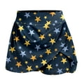 thumbnail image 3 of Vedolay Skirts for Women's High Waist Elastic Tie Dye Print Short Skirt,Navy M, 3 of 5