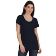 thumbnail image 1 of Inkmeso Inkmeso T-shirt à Encolure Dégagée pour Femmes à Manches Courtes d'Été, T-shirt Basique, 1 of 7